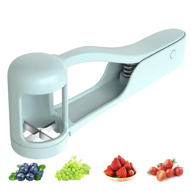 Cherry Tomato Slicer Grape Cutter Strawberry Slicer For Fruits And  Vegetables Kitchen Gadgets No Blade Safety Accessories - AliExpress