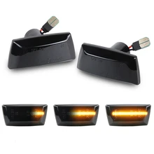 

For Opel Astra H MK5 Insignia Zafira Corsa D MK4 Meriva Adam Led Dynamic Turn Signal Light Side Fender Marker Sequential Blinker