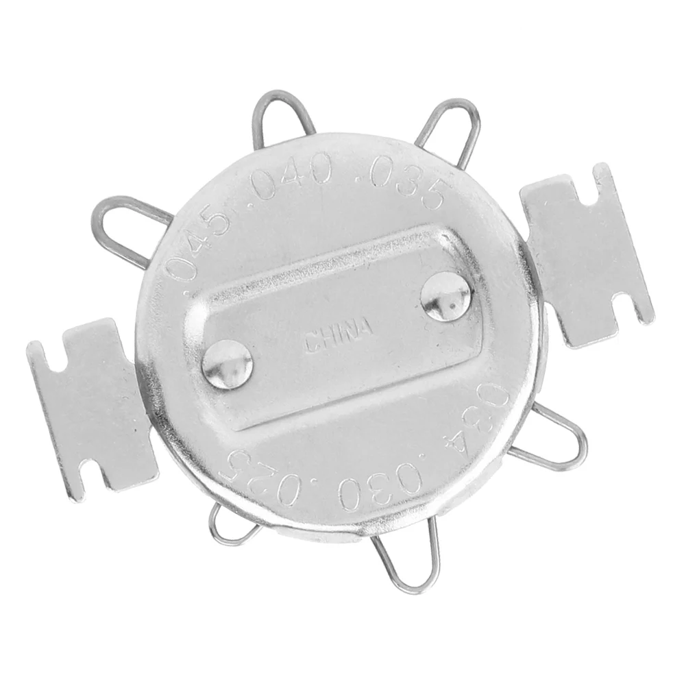 Feeler Gauge Spark Plug Gap Gauge Metric Inch Gapper Feeler Gap Adjustment Tool Gauge Measurement Tool 0.64-1.14 Gage Caliber