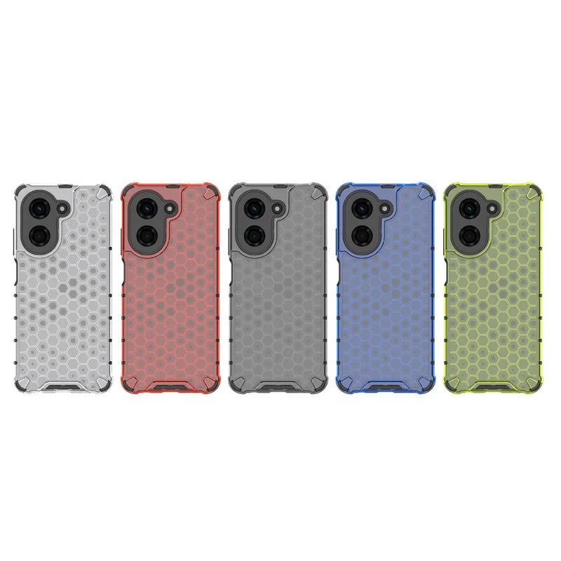 Shockproof Armor Protective Phone Case - Durable PC TPU Cover