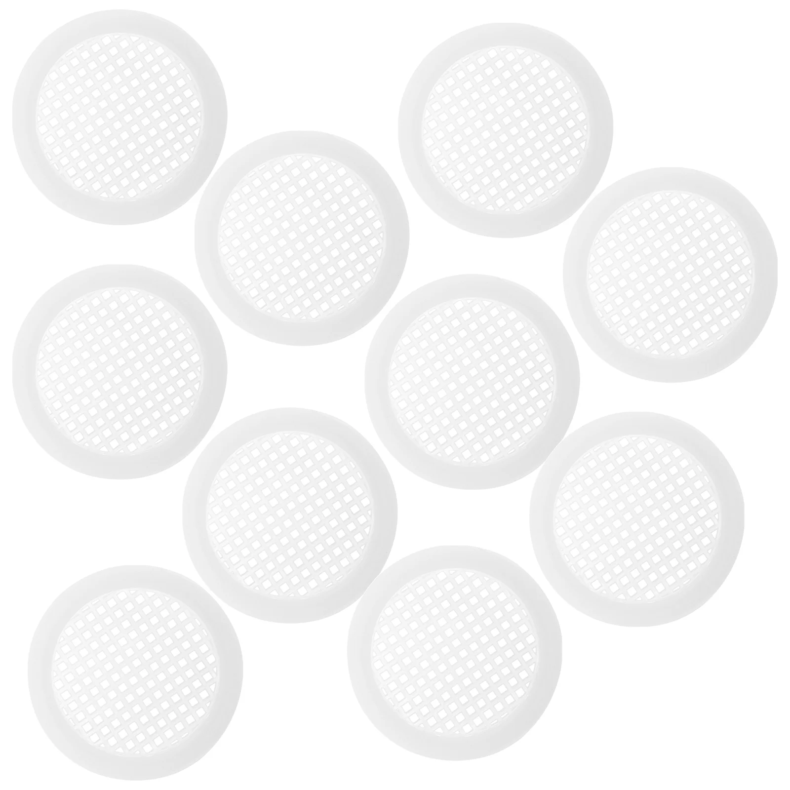 

20pcs Soffit Vent 60mm Under Cabinet Air Vent Cover Round Vent Cover Soffit Vent