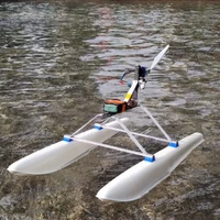 RC Speed Boat Wind Boat Steering Model Boat FRP Catamaran Can Be Used for Water Photography Fishing 2