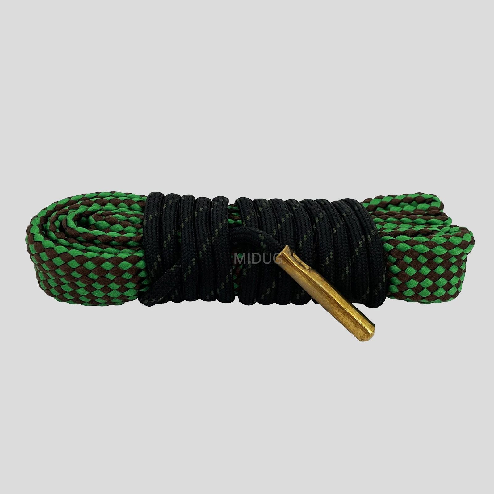Gun Cleaning Kit 12 GA Rifle Bore Clean Snake Barrel Bore Brush Rope for 9mm .22 .223 5.56mm .308 7.62mm .44 .45cal Pistol