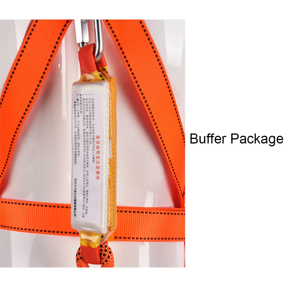 High-altitude Work Safety Belt Rope Set CE Five Point Full Body Harness Outdoor Rock Climbing Electrician Protection