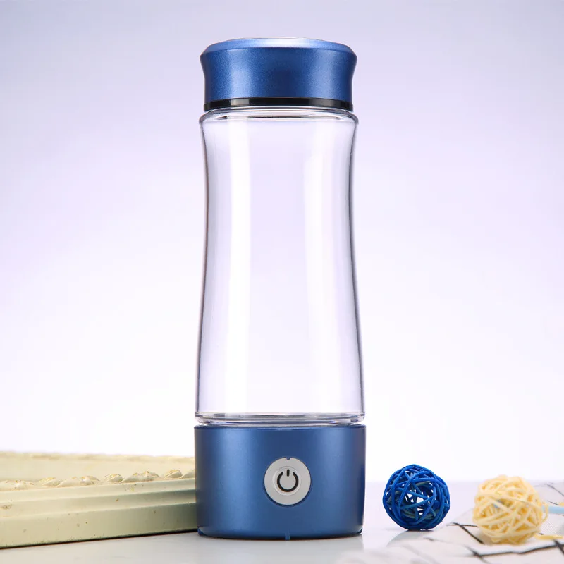 

3-in-1 Multi-Functional Rich Hydrogen Generator Water Bottle Glass SPE PEM Technology H2 Cup Water Ionizer Hydrogen Inhaler Kit