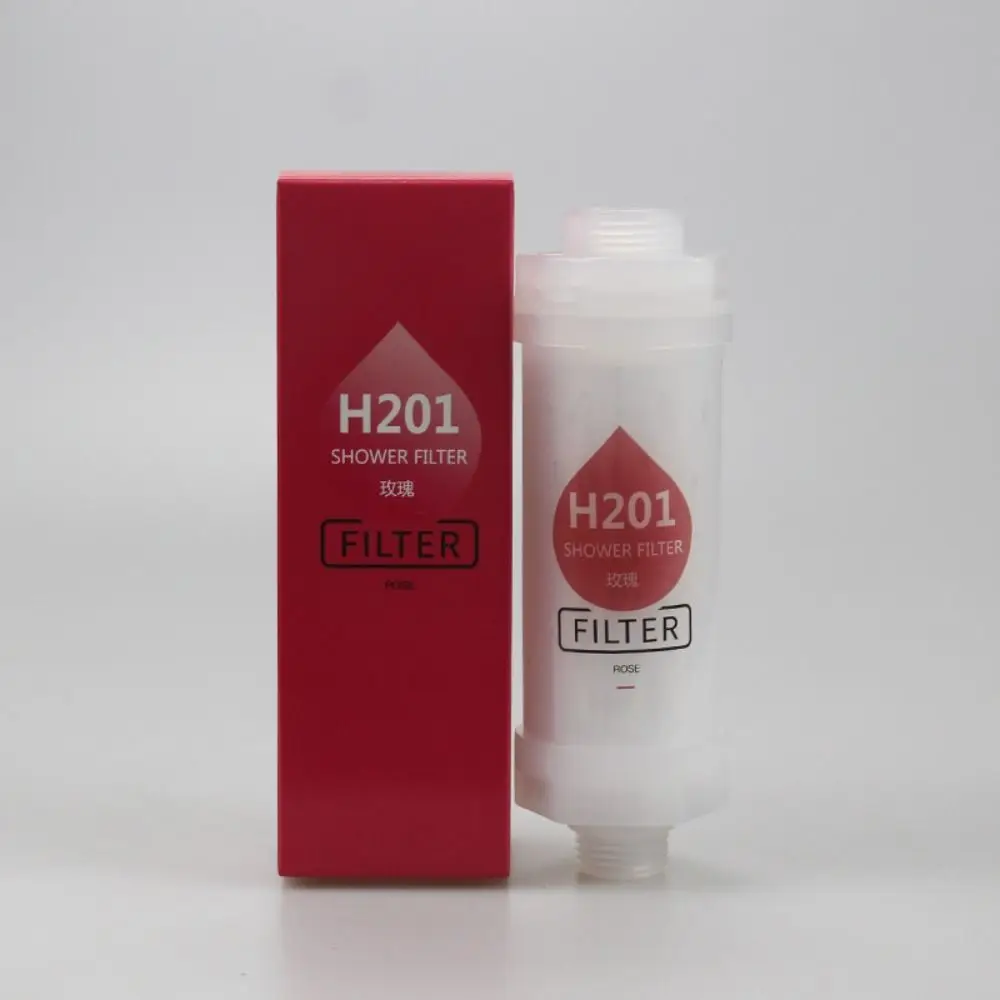 Filtre De Douche Élimine Les Impuretés Et Le Chlore Purificateur D Eau De Bain D Licat 3 Couches Remplacement Avec Parfum