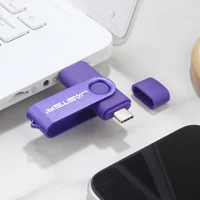 TYPE-C USB Flash Drive 128GB Real Capacity Pen Drive 64GB Free Key Chain Memory Stick Creative Business Gift Red U Disk Blue 32G 5