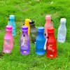 550ml Unbreakable Water Bottle Sports Drinking Bottle Cycling Traveling Running Climbing Plastic Portable Dull Polish Cup