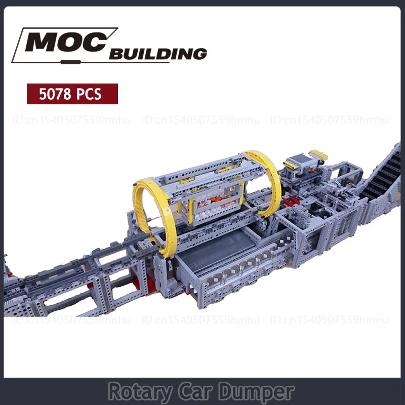 

Technology Bricks Rotary Car Dumper Moc Building Blocks GBC Motor Machine DIY Assembly Ball Set Toys Gifts