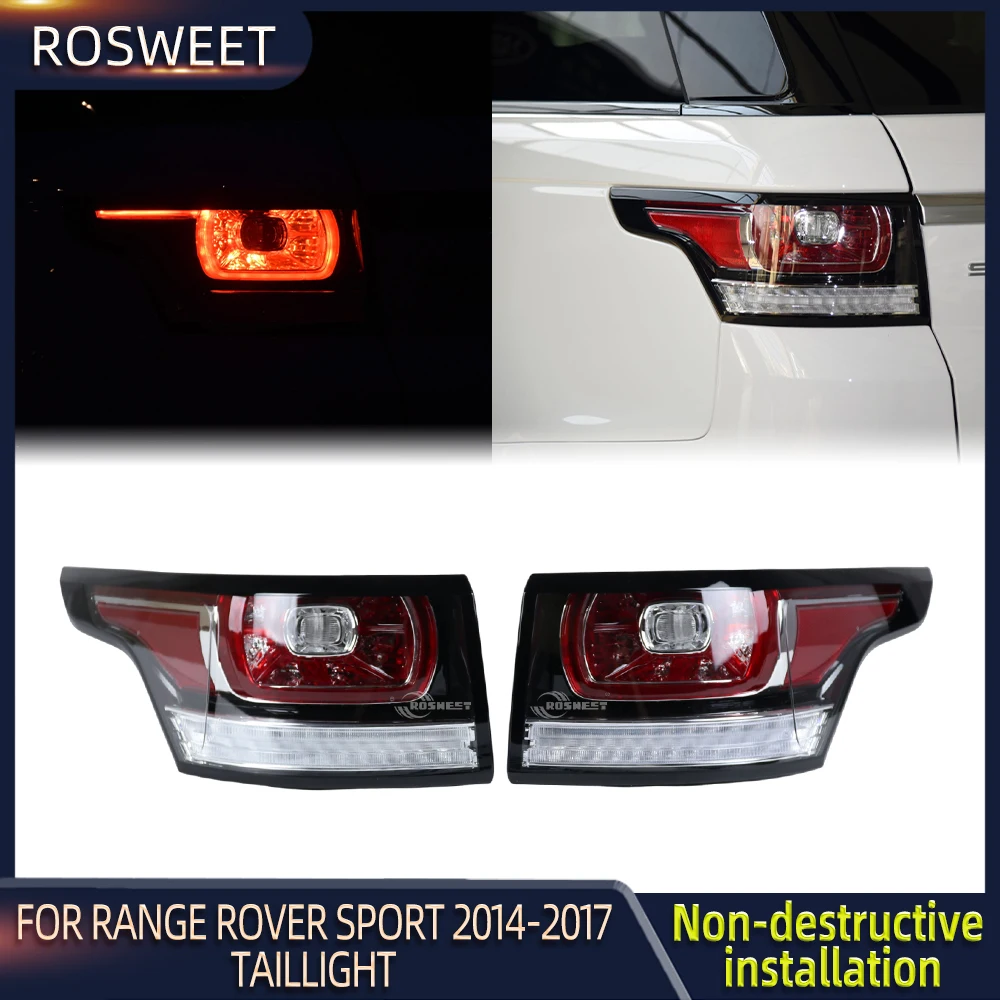 

LED Tail Light Tail Brake Lights Rear Light For Land Rover Range Rover Sport 2014-2017 L494 Turn Signal Light Reversing Lamp