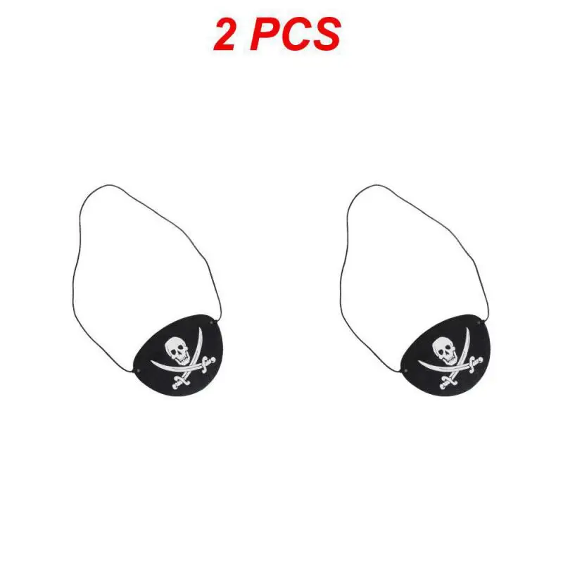 24 Parches De Ojo De Pirata Ajustables - Diseño De Calavera Para Disfraces De Halloween, Cosplay O Fiestas Temáticas
