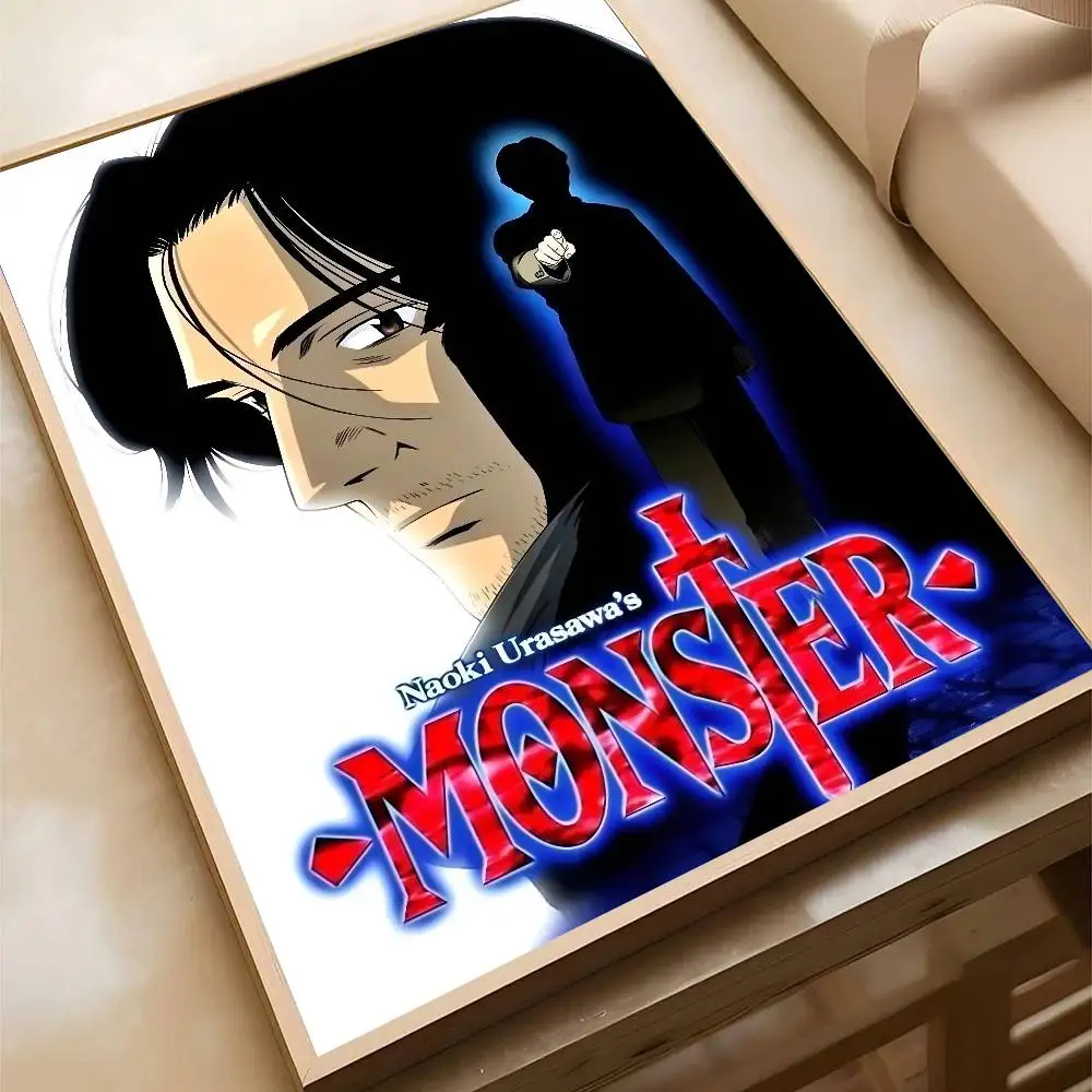 N-Naoki Urasawa S Monster Anime Poster Wall Art Printing