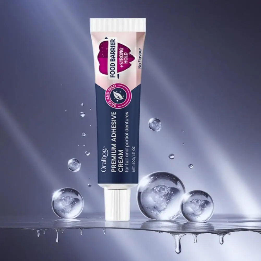 Denture Adhesive Cream Extra Strong Hold For Secure Comfort_voghion.com
