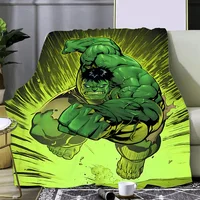 Marvel Angry Hulk Printed Blanket Picnic Blankets Warm Blanket Soft and Comfortable Blanket Home Travel Birthday Gift 1