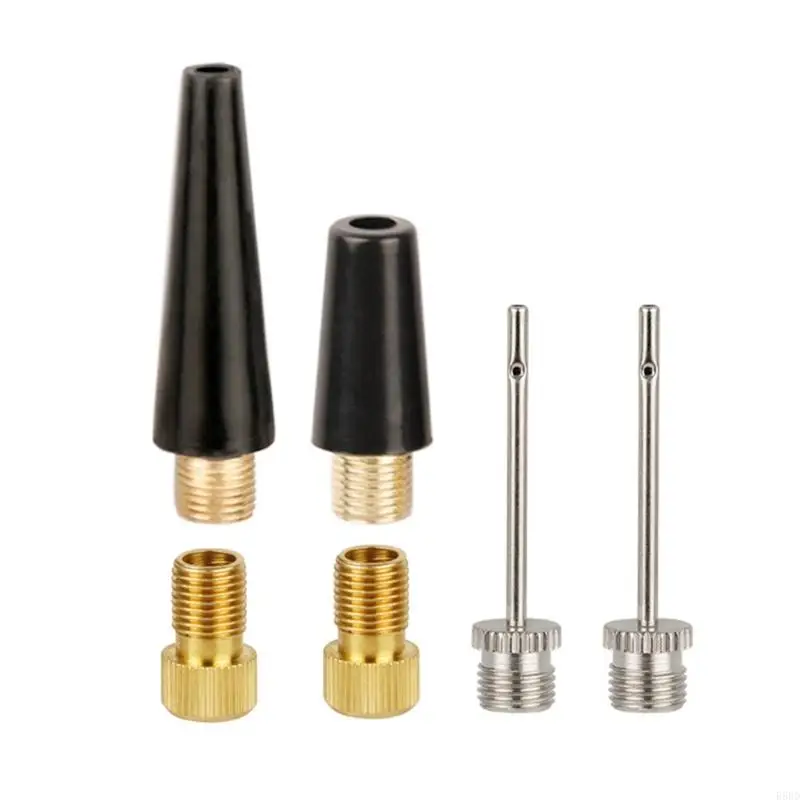 Kugeln Pumpe Nadel Set Fahrrad Reifen Ventile Adapter Nadel Düse Adapter Fahrrad Reifen Inflator Luft Pumpen Nadel Adapter Werkzeug – Detail 7