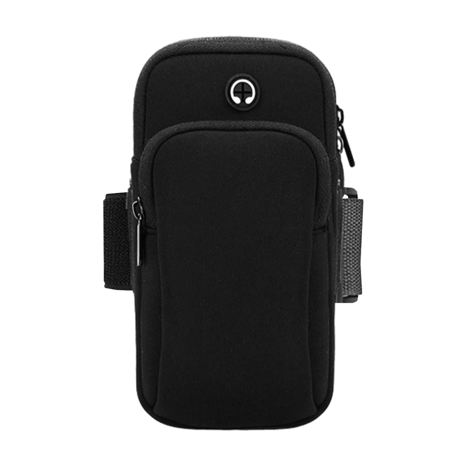 

Нескользящая повязка на телефон для бега, езды на велосипеде, бега, фитнеса, регулируемый прочный универсальный защитный ремень для тренажерного зала, походов