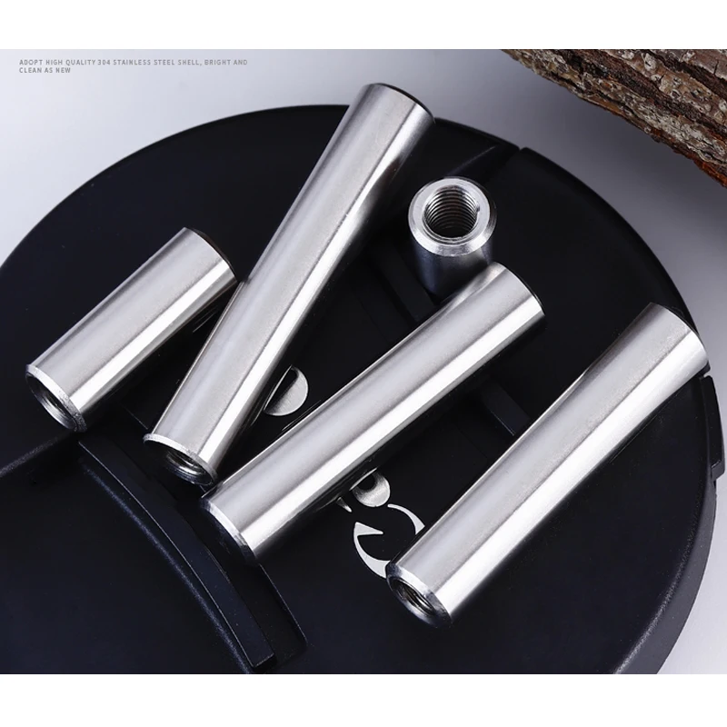 GB120 내부 스레드 원통형 핀/내부 치 위치 결정 핀/구멍이 있는 내부 스레드 304스테인레스 스틸 M2.5M3M4M5M6M8