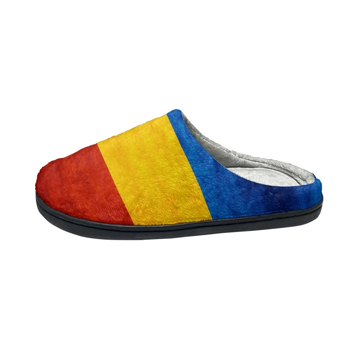 Casual Flats Indoor Floor Slippers Flag Of Romania Women's Warm Home Cotton Slippers Comfortable Non-slip Men Footwear Zapatos