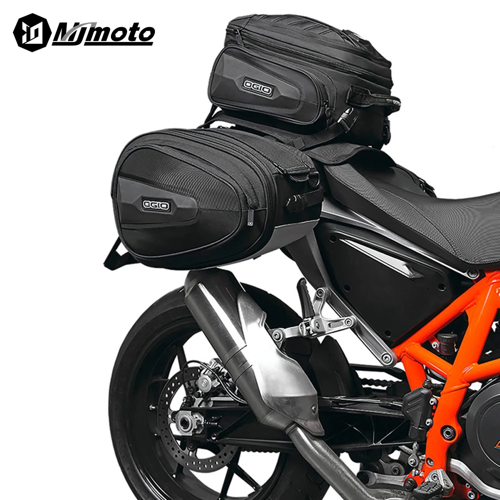 for OGIO Motorcycle Rear Seat Bag Soft Side Box Waterproof 3 Box Quick