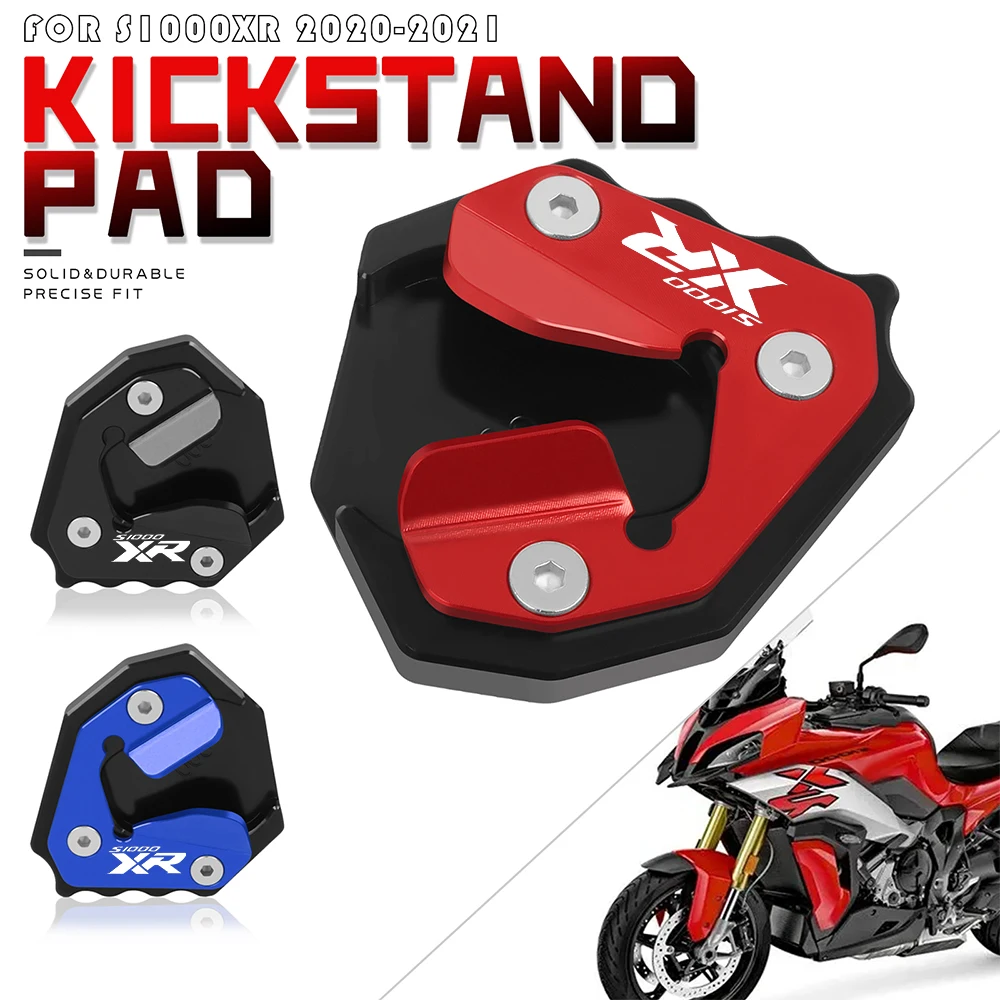Удлинительная пластина с выдвижной ножкой CNC для BMW S1000XR S 1000XR S 1000 X R 2020 2021 2022 2023, боковая подставка, опорная пластина