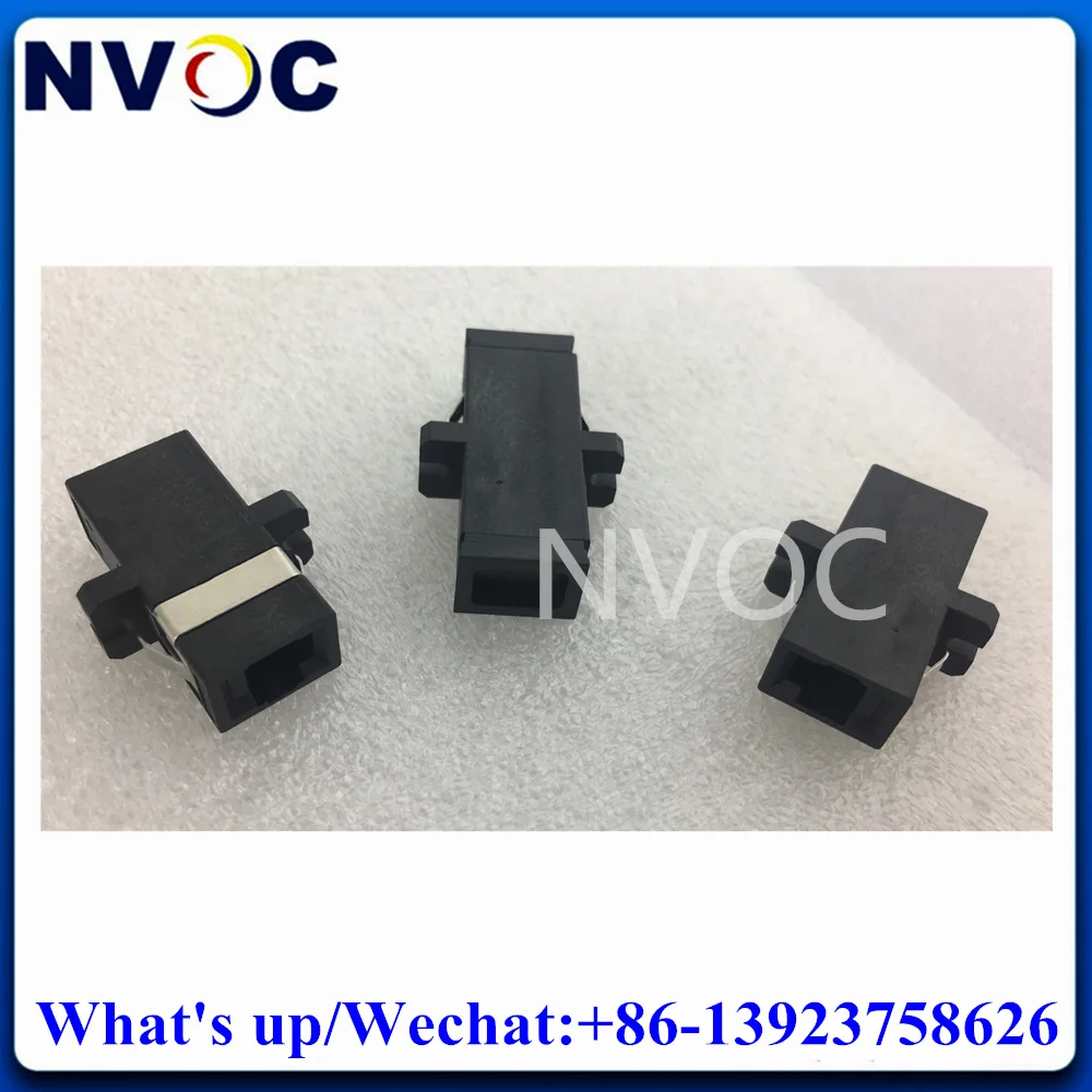 5 Pz Mm, Adattatore In Fibra Ottica Mtrj, Multi Mode Mtrj Sc Tipo Nero Mt-Rj Flangia Adattatore In Fibra Ottica Connettore Accoppiatore