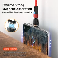 AUFU 5A Магнитный кабель типа C для Samsung S21 Huawei P30 Магнитный провод для быстрой зарядки зарядного устройства для iPhone Xiaomi Шнур для передачи данных Micro USB — изображение 5