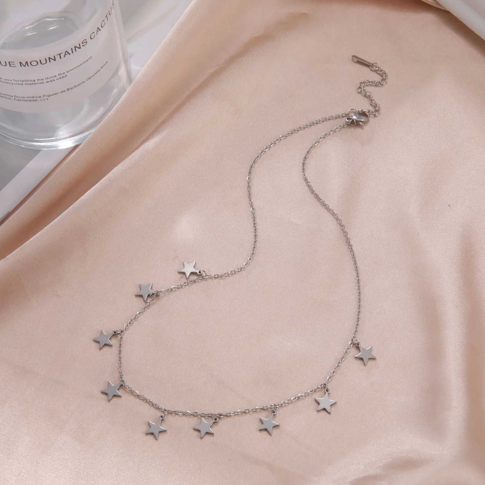 Collana Lariat Y Con Ciondolo Farfalla E Zirconia, Gioiello Donna In Argento, Catena A Goccia Stile Boho, Regalo Originale