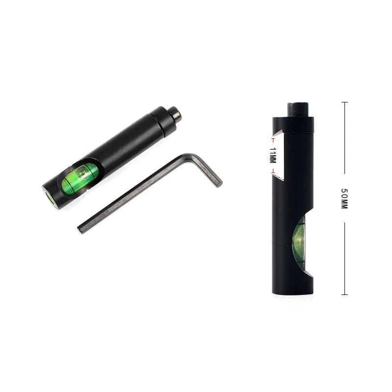 Scope Bubble Level and Optical Scope Mounts for Outdoor Hunting Sight Calibration