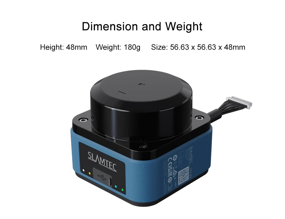 SLAMTEC RPLIDAR LPX-E3 Industrial Grade LiDAR 40M Scanning Range 360° for AGV UA