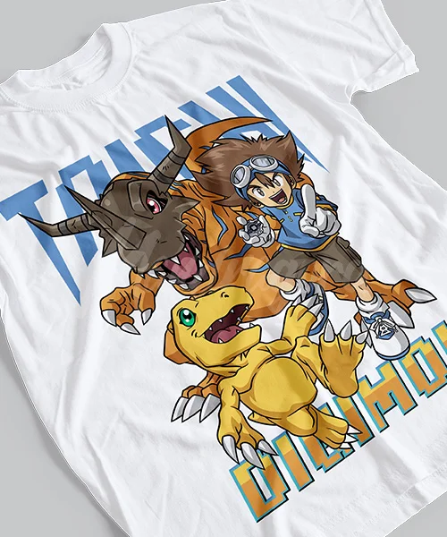 2025 Summer Digimon Adventure Animation Brand 100%Cotton