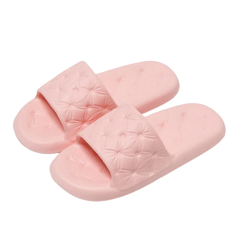 

HH19 2023 Summer Indoor Home Slippers Women's Anti-Slip Anti-odor Mute Household Thick-Soled Couples Bathroom Bathing Slippers f