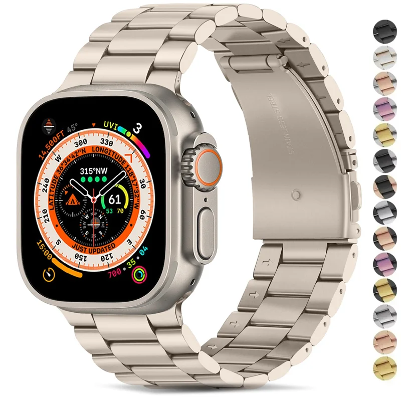 Stainless Steel Metal Watch Strap Bracelet