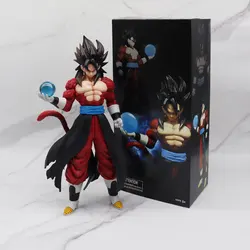30CM Dragon Ball Vegetto Anime Figure Vegito Super Saiyan 4 Vegetto Action Figure Pvc Collection Model Decoration Toys Gift