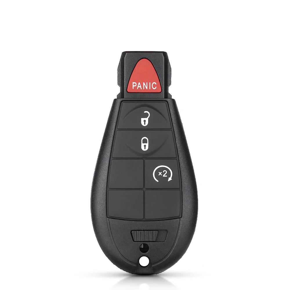 Key Fob Replacement KEYYOU 3/4/5/6 Buttons Smart Remote Key Fob Shell Case Replacement For Chrysler Town & Country Dodge Caravan Journey