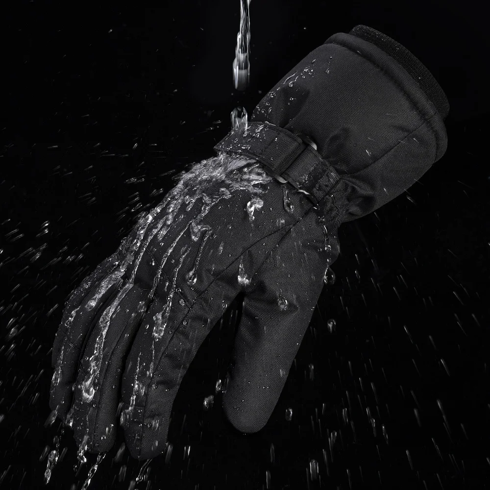 Waterproof Winter Ski Snow Gloves 5