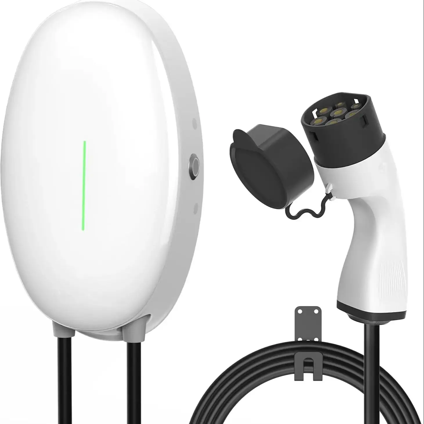 Morec Typ 2 Elektroauto-Ladegerät 11kW Wallbox 16a 3-Phasen-IEC 4. 5-2 Evse-Ladestation mit 6m Kabel