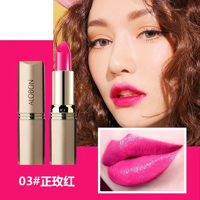 Makeup Matte Lipstick Waterproof 24 Hours Long Lasting Red Lipsticks Resistant Rose Lip Tint Velvet Women Non-Stick Cup Cosmetic