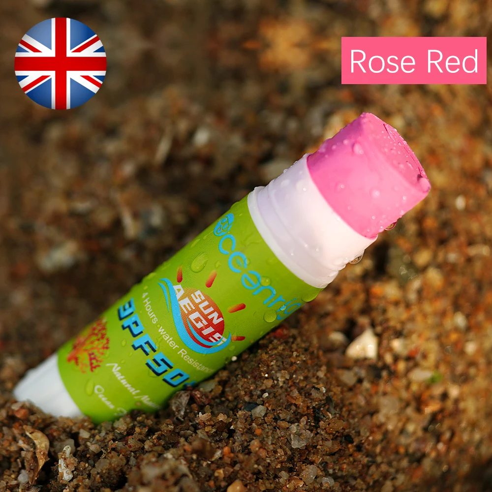 Sunscreen Cream Mud Stick Protector Pure Natural Summer Skin Protection  Environmental Protect For Surf Diving Water Sports Spf50
