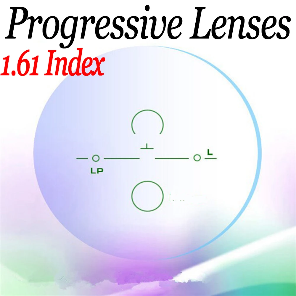 

1.61 ASP Progressive lenses HMC myopia presbyopia lentes opticos glasses reading computer prescription lenses to see far & near