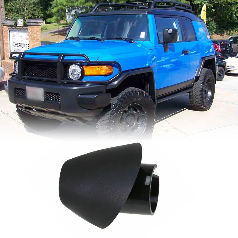 

For Toyota FJ Cruiser 2007-2014 Antenna Base Bezel Ornament Replace Cover Trim Black Rubber Accessories For Vehicles
