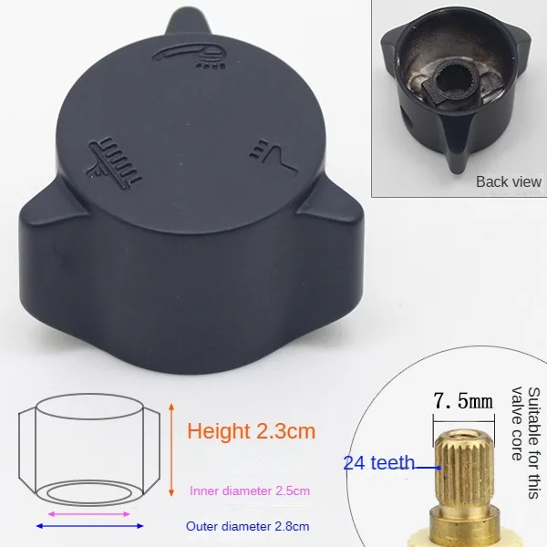 Water Dispenser Accessories Third Gear Handwheel Fourth Gear Handle Conversion Switch Shower Showerhead faucet handle shower head adapter