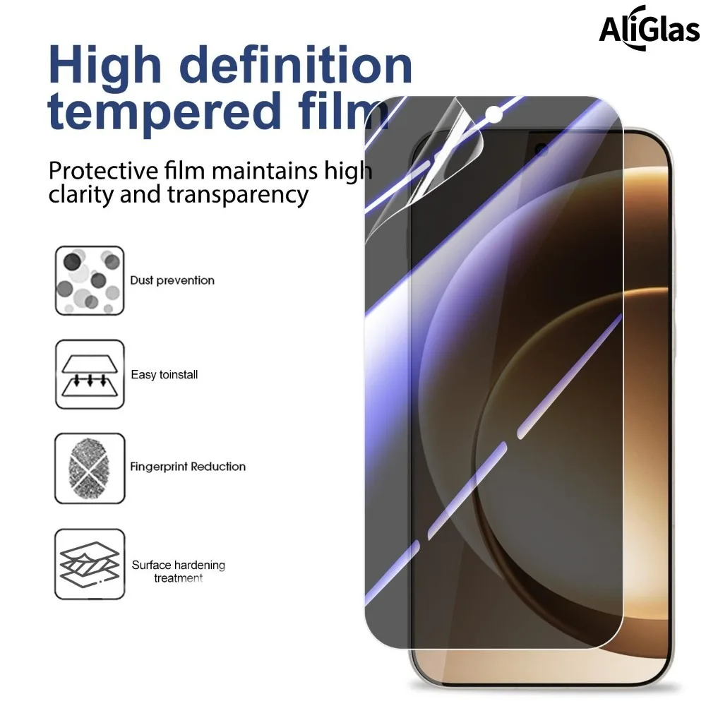 Premium Privacy Hydrogel Film - 2 Pack Explosion-Proof HD Screen Protectors