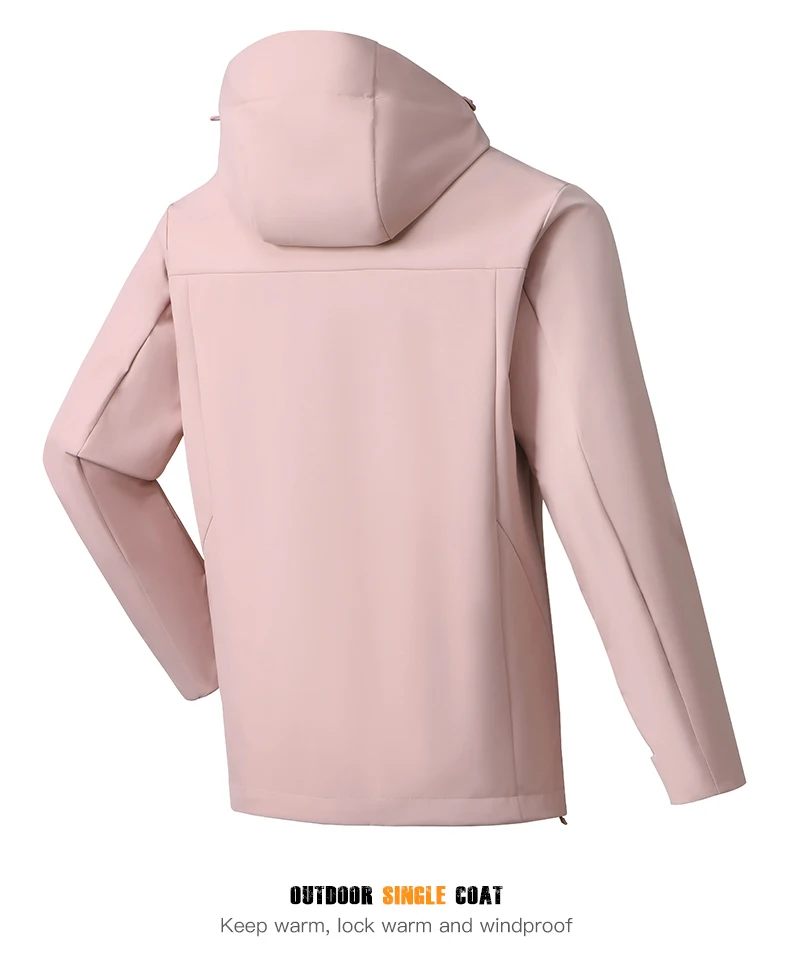 LNGXO Herren Damen Wasserdichte Jacke Wandern Trekking Windjacke Unisex Outdoor Sportlicher Regenmantel Winddichte Kletterkleidung – Detail 20