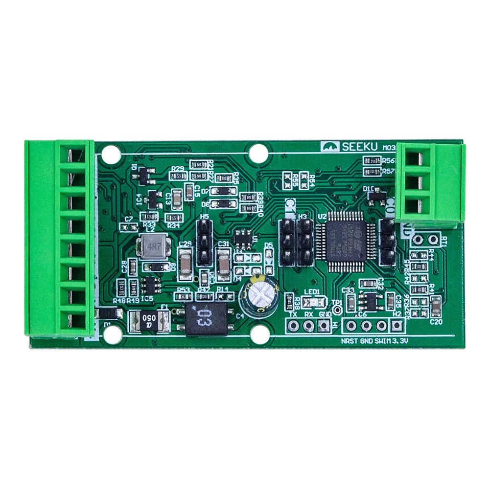 

WSM03 AD K Type/PT100 thermocouple Input and 0-10V DA output with digital tube Transmission module