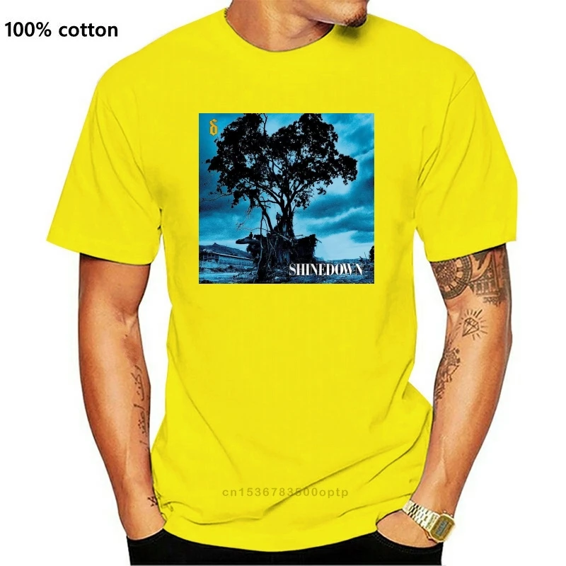 Забавная Мужская футболка белая черная Shinedown с надписью Оставьте шепот модная |