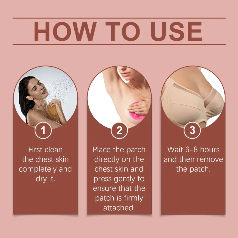 Perfect Curve Breast Enhancement Patch Help Maintain Skin Elasticity Enhance Fullness Daily Care Upper Body Anti-sagging Patch