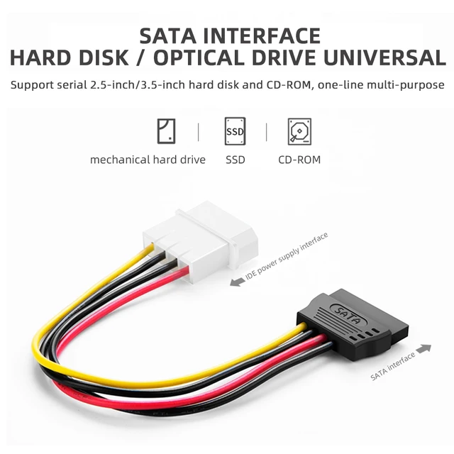 Adaptador IDE A SATA - Placa Conversora #m410, Para Conectar Discos Duros Antiguos A Puertos SATA Modernos
