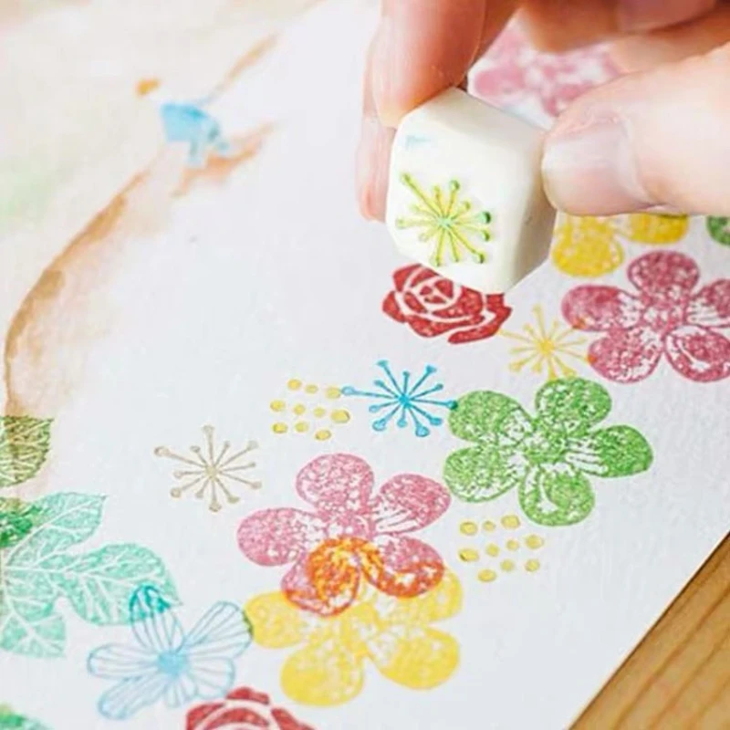 Colorful Oily Pigment Printing Pad for Kids Painting and Graffiti