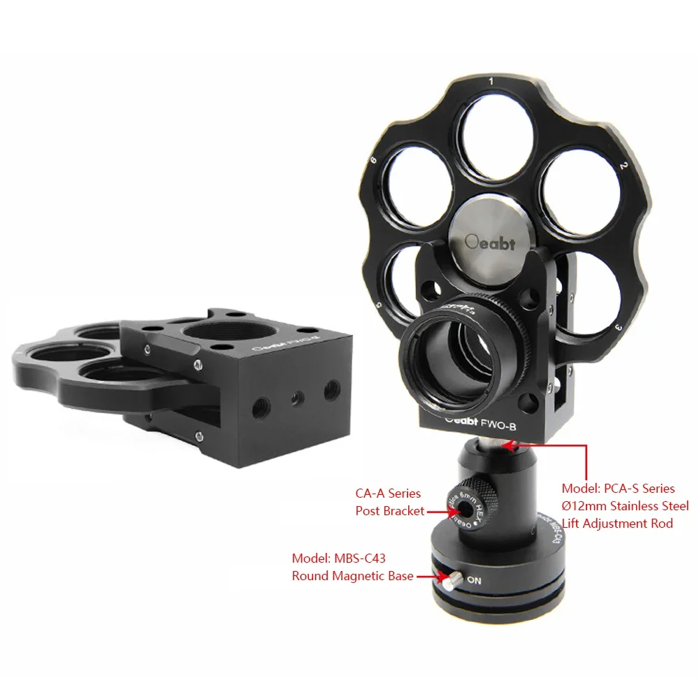 Fwo-b 30mm Filter Wheel Coaxial System Optical Adjustment