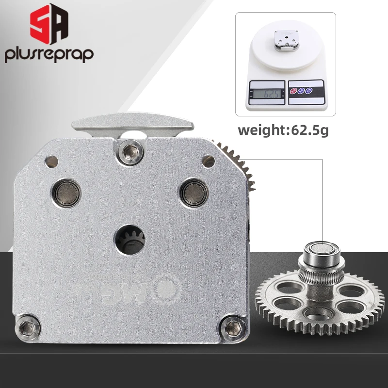 All-metal Aluminum Extrud Direto Dual Drive Bowden Impressora 3d Omg Ender Atualização Orbiter Titan Aero Mk8 h2 Vyper Kobra - Imagem 6